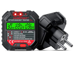 Miernik tester gniazd sieciowych HABOTEST HT-107D 230V sieci