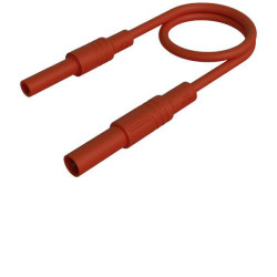 SKS Hirschmann 934047101 MAL S Safety Test Lead 4mm plug/jack 200cm Red