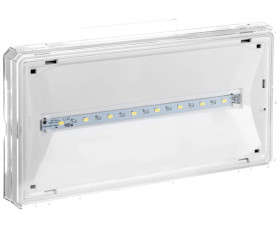 Oprawa awaryjna EXIT IP65 1W 1h jednozadaniowa biała ETE/1W/E/1/SE/X/WH