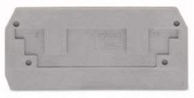 End/Intermediate plate for terminal block, 284-325