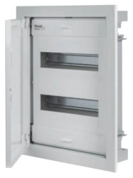 Rozdzielnica podtynkowa modułowa drzwi metalowe 24mod. 2x12 IP40