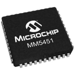 Sterownik wyświetlacza MM5451YV, Microchip