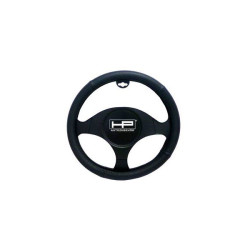 HP Autozubeh&#xF6;r 19778 Steering wheel cover Leather Black 40.5 cm x 3.5 cm