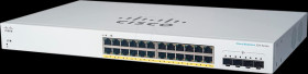 CBS220-24FP-4X-EU Switch, 28-Port, Gigabit Ethernet, PoE+, SFP