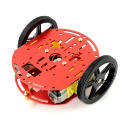 Feetech FT-DC-002-KIT 2WD 2-kołowe podwozie robota (aluminium)