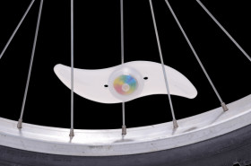 Bike - spoke light with colour change