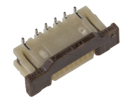 Złącze FPC 10-pinowe 0.5mm Montaż powierzchniowy Żeński JST