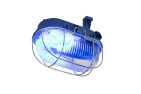 Oprawa kanałowa LED OVAL LED 3W SIMETAL niebieska 233180