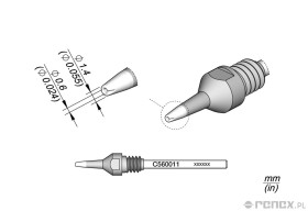 Dysza C560011 do rączki JBC DR560