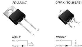 NS8xT Glass Passivated General Purpose Plastic Rectifier