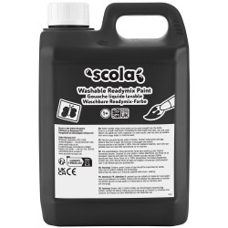 Scola DAMW2LT/38 Washable Readymix 2L Black
