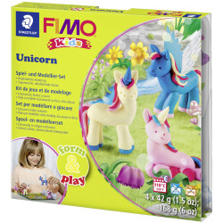 Staedtler 803419LY FIMO kids oven-hardened modelling clay set Unicorn