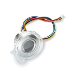 Mikroe Fingerprint Sensor with Two-Color LED Ring