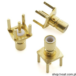 R114426000 HF Connector to PCB THT RADIALL