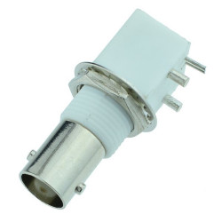 BNC Insulated Right Angle PCB Socket