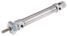 Siłownik pneumatyczny skok: 70mm Festo Ø 20mm dwustronnego działania Action 202mm z amortyzacją pneumatyczną