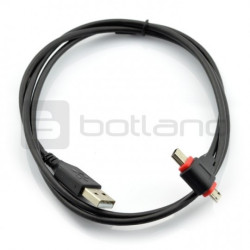 Przewód USB 2w1 microUSB / miniUSB Goobay - 1m