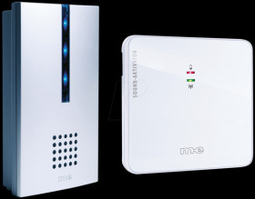 41372 Wireless doorbell with sound-activated transmitter