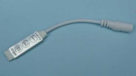 MINI STEROWNIK TAŚM LED GN.2,1/2,5 12V/7