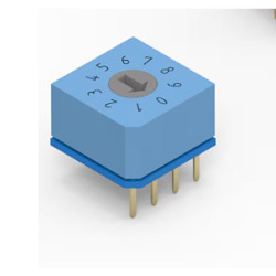 Przełącznik obrotowy, 150mA, 42V, 16-położeniowy, Wurth Elektronik 4285173109