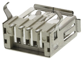 Złącze USB A Montaż powierzchniowy Żeński 2.0 ,1-portowe