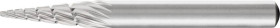 Frez PFERD TOOLS HSS G 0618/6 Z3 22422736, 6 mm x 60 mm , 1 szt.