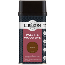 Liberon 126736 Palette Wood Dye Walnut 250ml
