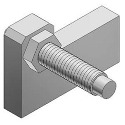 Nakrętka SMC do Siłownik Nakrętka ustalająca MXS