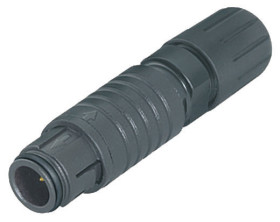 Złącze wielostykowe przemysłowe 3-pinowe Mikro Montaż na kablu Wtyczka binder