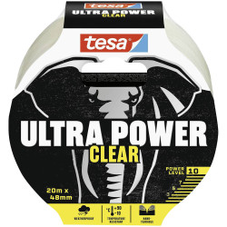 tesa 56496-00000-00 Ultra Power Clear repair Tape 10m x 48mm transparent