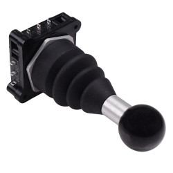 100381 APEM 2 Axis 4 Position Fingertip Joystick 10A 12VDC 3D1ZBE08135