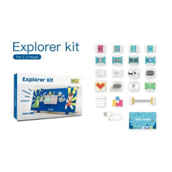 Grove Zero Explorer Kit - zestaw elementów łączonych magnetycznie - 17 modułów