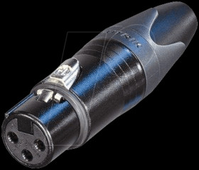 NC3FXX-B XLR coupling, 3-pin