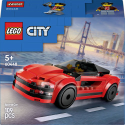 LEGO® CITY 60448 Czerwony samochód sportowy