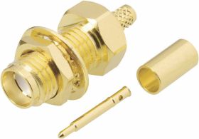 Odwrócone gnizado montażowe SMA do zagniatania 419007 BKL Electronic