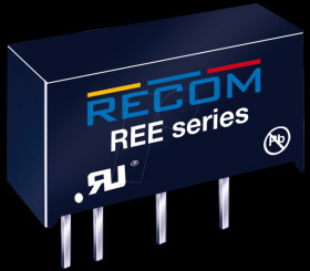 10016267 DC/DC converter REE, 1 W, 5 V, 200 mA, SIP-7, Single