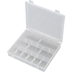 TruComponents SG18-011 Assortment Box 170 x 140 x 25mm 18 Variable Compartments