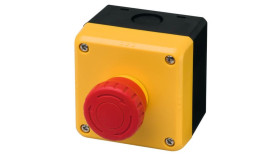 Przycisk zatrzymania awaryjnego Wł.-wył. 2NC Na stałe Idec