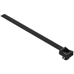 Hebotec 3011-132-150C KBS-EGT Cable Clip Black Cable mount