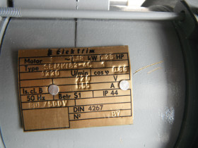 Silnik 0,18kW Elektrim SEMKf63-40 1330 obr/min 220V