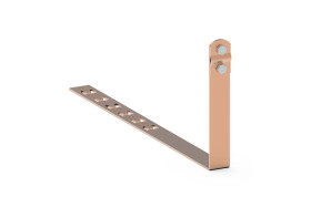 Uchwyt pod dachówkę z zaczepem L-415 Z ZACZ/SKR 10.3/Z/S CU /91003103/