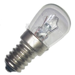 E14 24V 15W klar 22x48 ChRL 1681