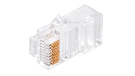 Wtyk Modularny Rj45 8P8c Kat.5E Nieekranowany Utp Linka Przelotowy Woreczek...