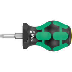 Wera 05008840001 335 Stubby/Carburetor Screwdriver 0.6 x 3.5 x 24.5mm