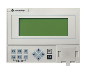 Moduł wyświetlacza Allen Bradley Przenośny wyświetlacz LCD Kontroler Micro820 2080-REMLCD Automatyka przemysłowa