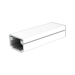 Listwa elektroinstalacyjna, kanał kablowy LH 15x10mm biała, korytko z pokrywą z taśmą 2-stronną KOPOS / 2 m /