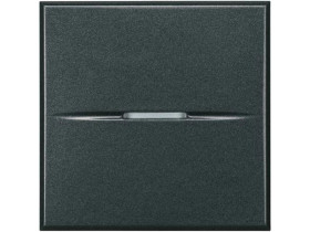 AXOLUTE Wyłącznik schodowy 10AX (zaciski automatyczne) 2 modułowy AXIAL antracyt HS4003M2AN LEGRAND