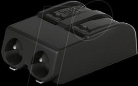 2061-622/998-404 SMD-pcb-terminal, 2-pole, RM 6 mm, bk