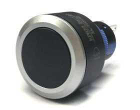 Nasadka przełącznika Chwilowy DPDT średnica wycięcia 22.2mm, montaż panelowy RS PRO