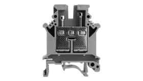 Złączka Szynowa Przelotowa Szara Śrubowa 16Mm2 1P Vde Ul